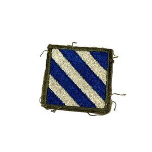 VINTAGE US ARMY 3RD INFANTRY PATCH WWII